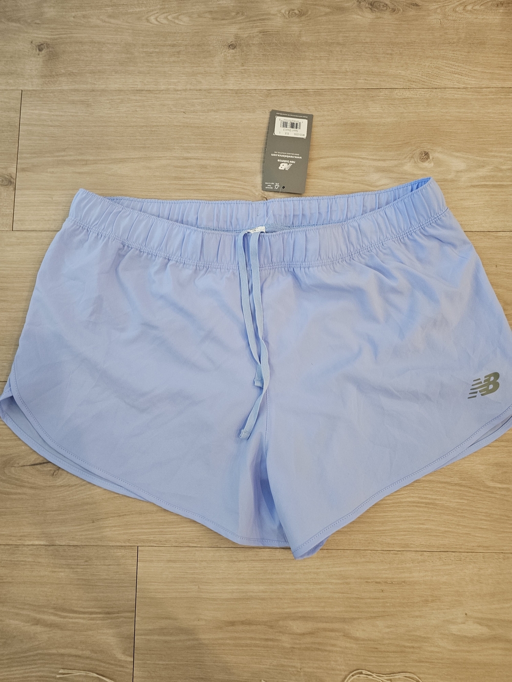 New Balance Women’s Pastel Blue Athletic Shorts